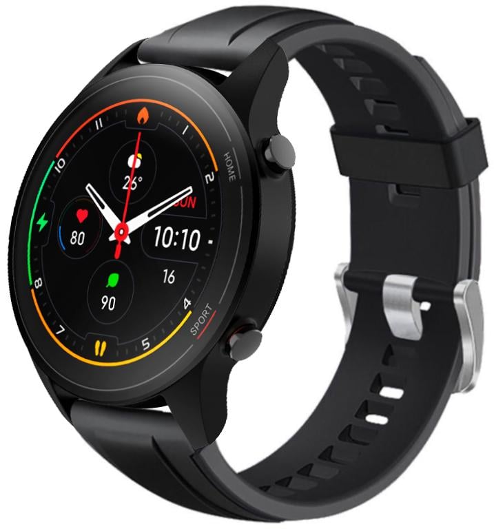 Ремешок Coholl для Xiaomi Mi Watch 22 мм Black (23127-2B)