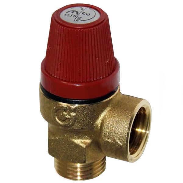 Предохранительный клапан 3 бар 1/2" НВ для котла Protherm Пантера/Леопард/Скат v.11 0020025271 (00000060158)