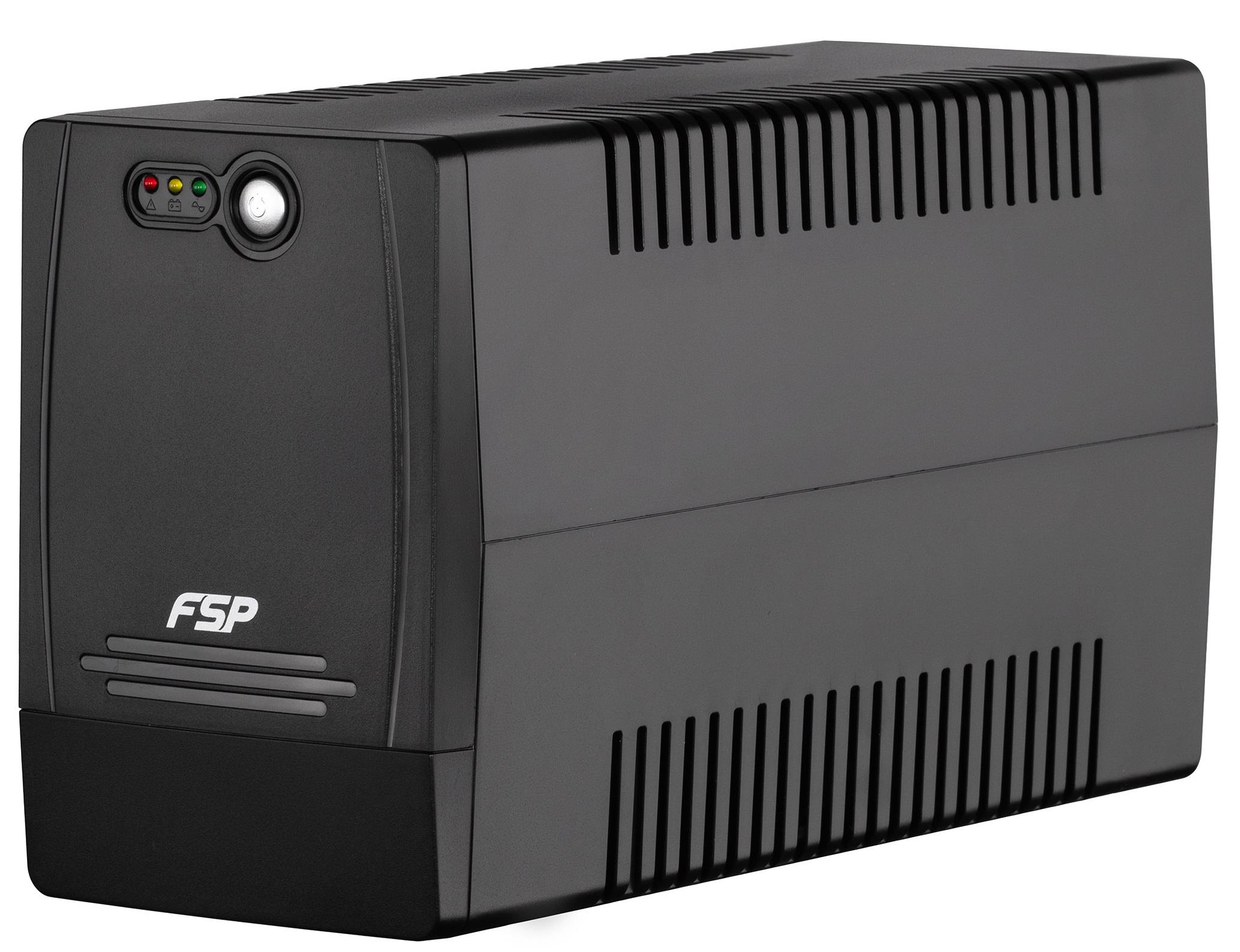 Джерело безперебійного живлення FSP FP1500 1500VA 900W 6xC13 Чорний (PPF9000525)