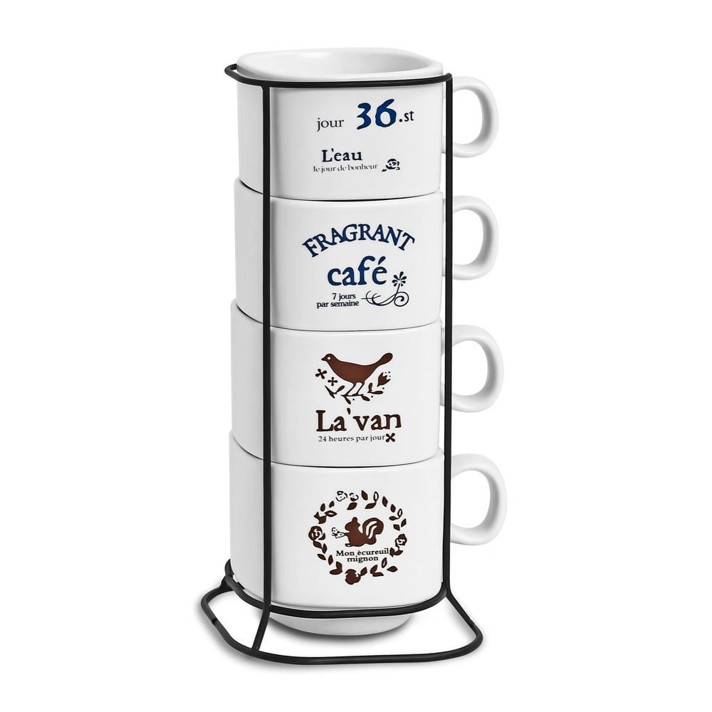 Чашки на подставке R93985 Fragrant cafe 5 пр. 200 мл (2200000349378)