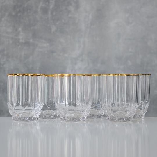 Набір склянок Elisey Золота лоза 330мл 6 шт. (9118-007) - фото 3