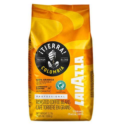 Кофе в зернах Lavazza Tierra Colombia 100% арабика 1 кг