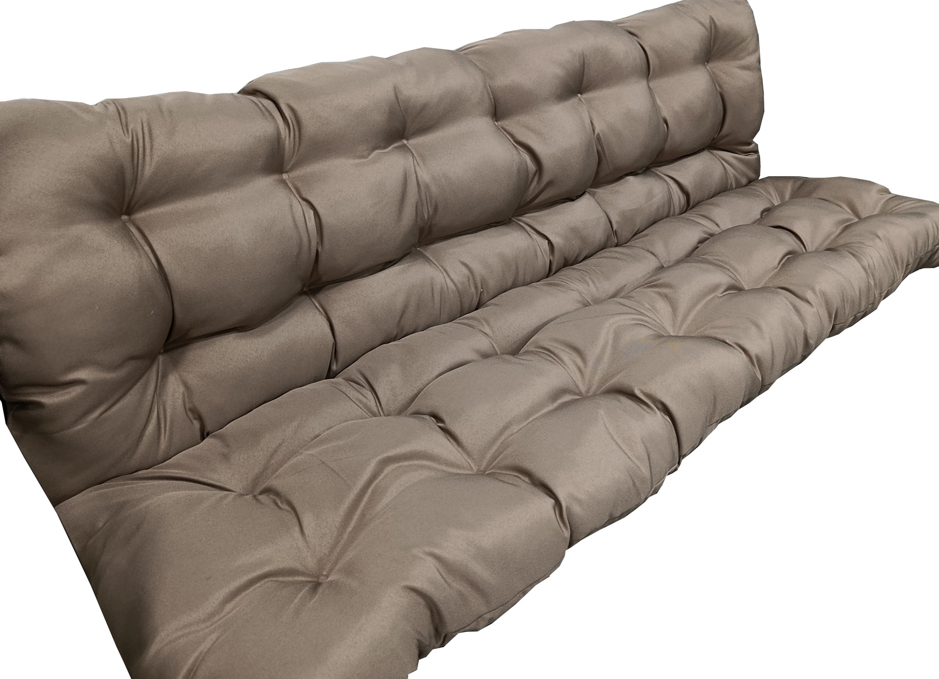 Матрас для качелей eGarden Soft 170x110x12 см Какао (5924) - фото 3 Матрас для качелей eGarden Soft 170x110x12 см Какао (5924) - фото 3