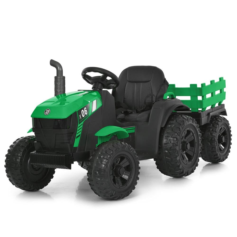 Детский трактор на аккумуляторе Bambi M 6295EBLR-5 Зеленый (1876941929)