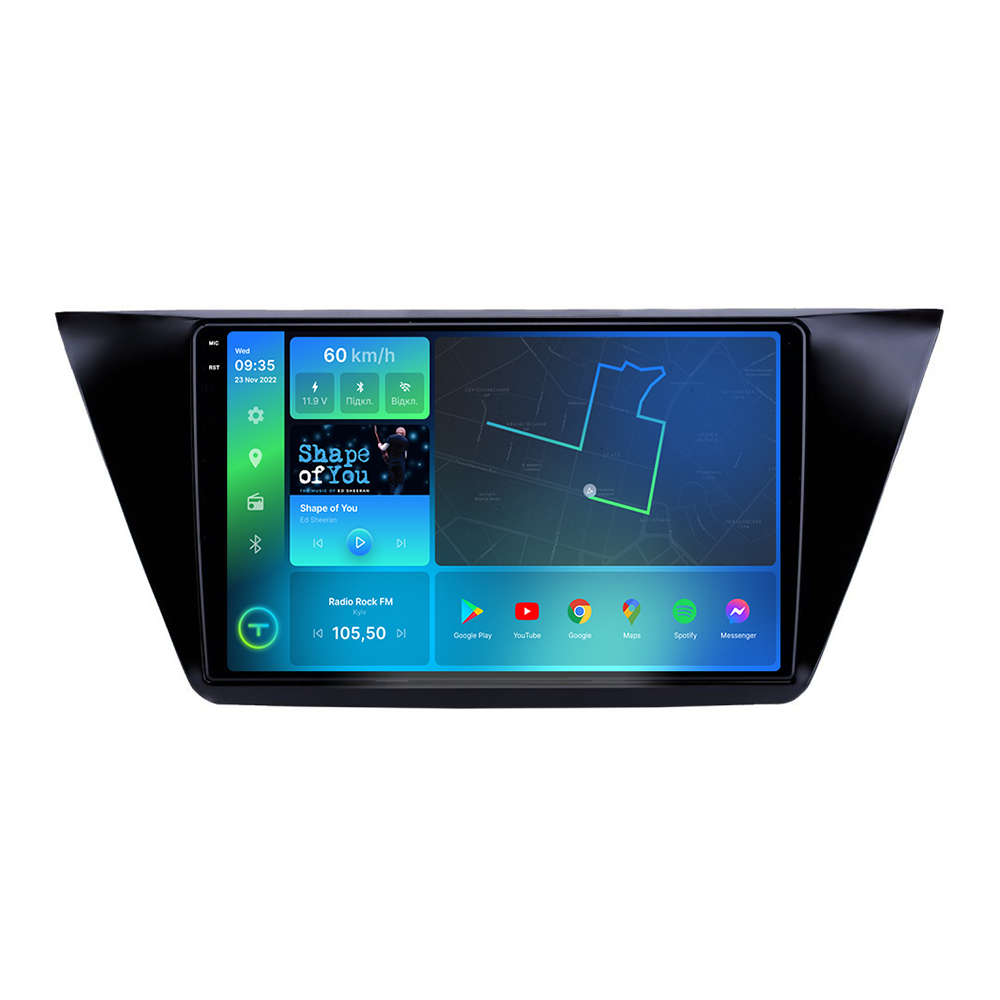 Магнитола штатная Torssen 2K DTS VW Touran 16-17 F10432 4G Carplay DSP (202308626)