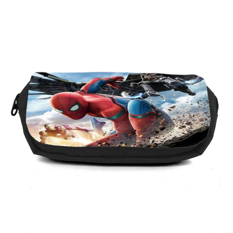 Пенал школьный Паук Spiderman-09 Черный (1559444060)