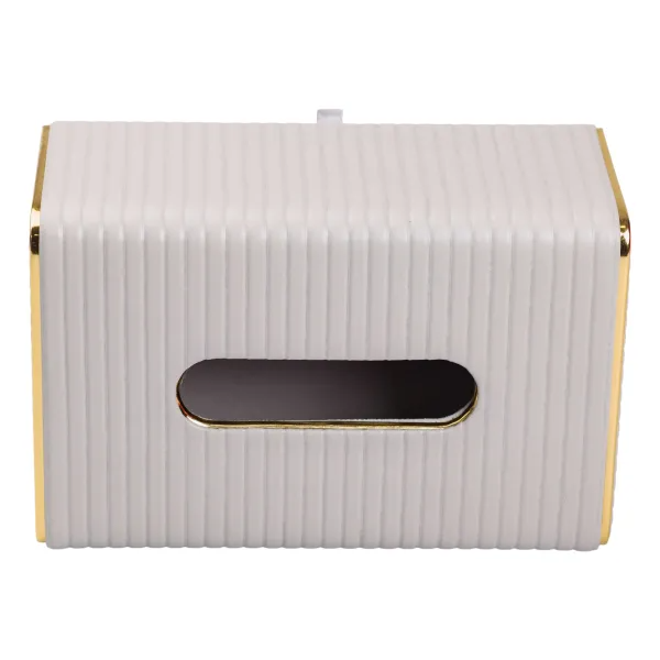 Серветниця з екошкіри 23х13,5х9 см Сірий - фото 3 Серветниця з екошкіри 23х13,5х9 см Сірий - фото 3