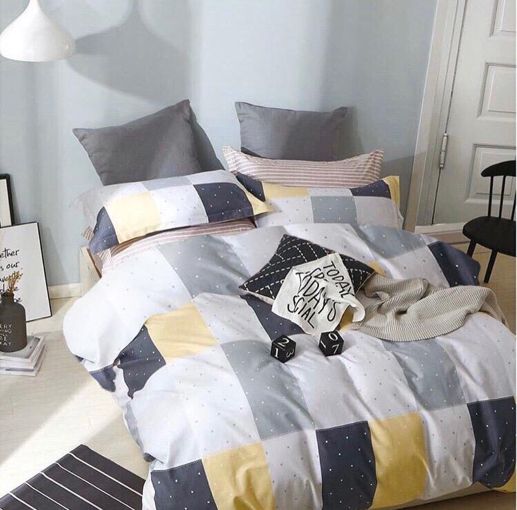 Комплект постельного белья Zastelli 140-141 бязь двуспальное 175х210 Серый