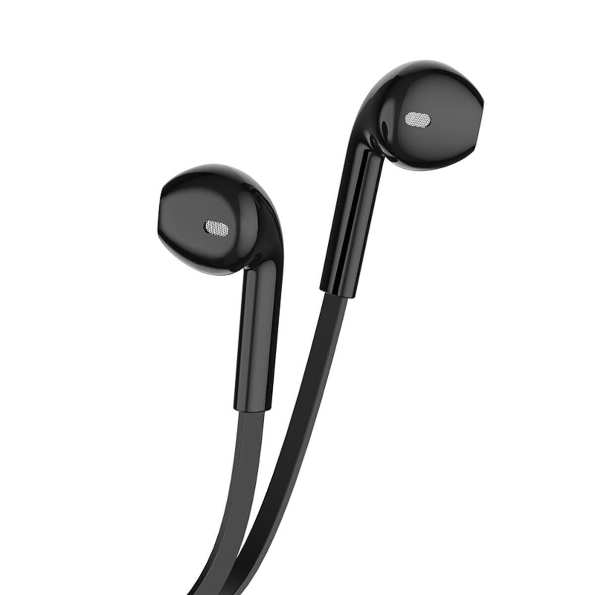 Наушники Borofone BM23 Bright sound BM23B mini-jack 3,5 мм 1,2 м Black (573146)