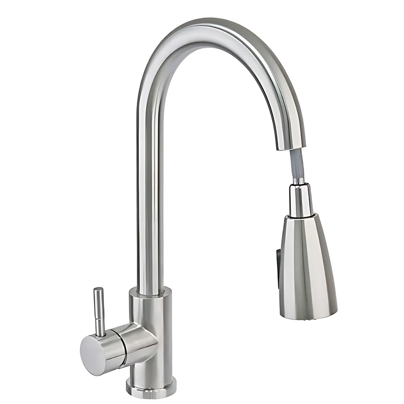 Смеситель для кухни Haiba SUS 014 Хром (HB3898) Смеситель для кухни Haiba SUS 014 Хром (HB3898)