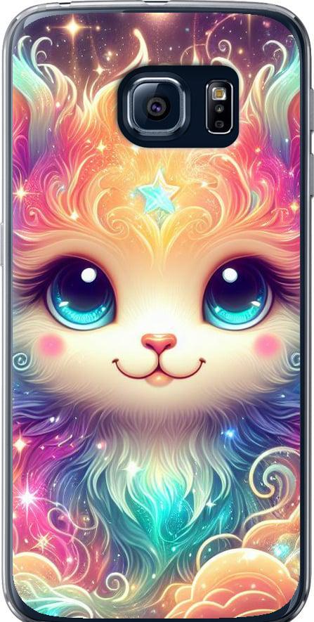 Чехол на Samsung Galaxy S6 G920 Сказочный котенок (5813t-80-42517)