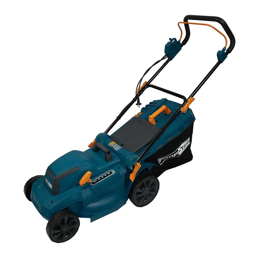 Газонокосарка електрична PROFI-TEC Comfort LM420 2000 Вт з ручкою Синій (GR-06486) Газонокосарка електрична PROFI-TEC Comfort LM420 2000 Вт з ручкою Синій (GR-06486)