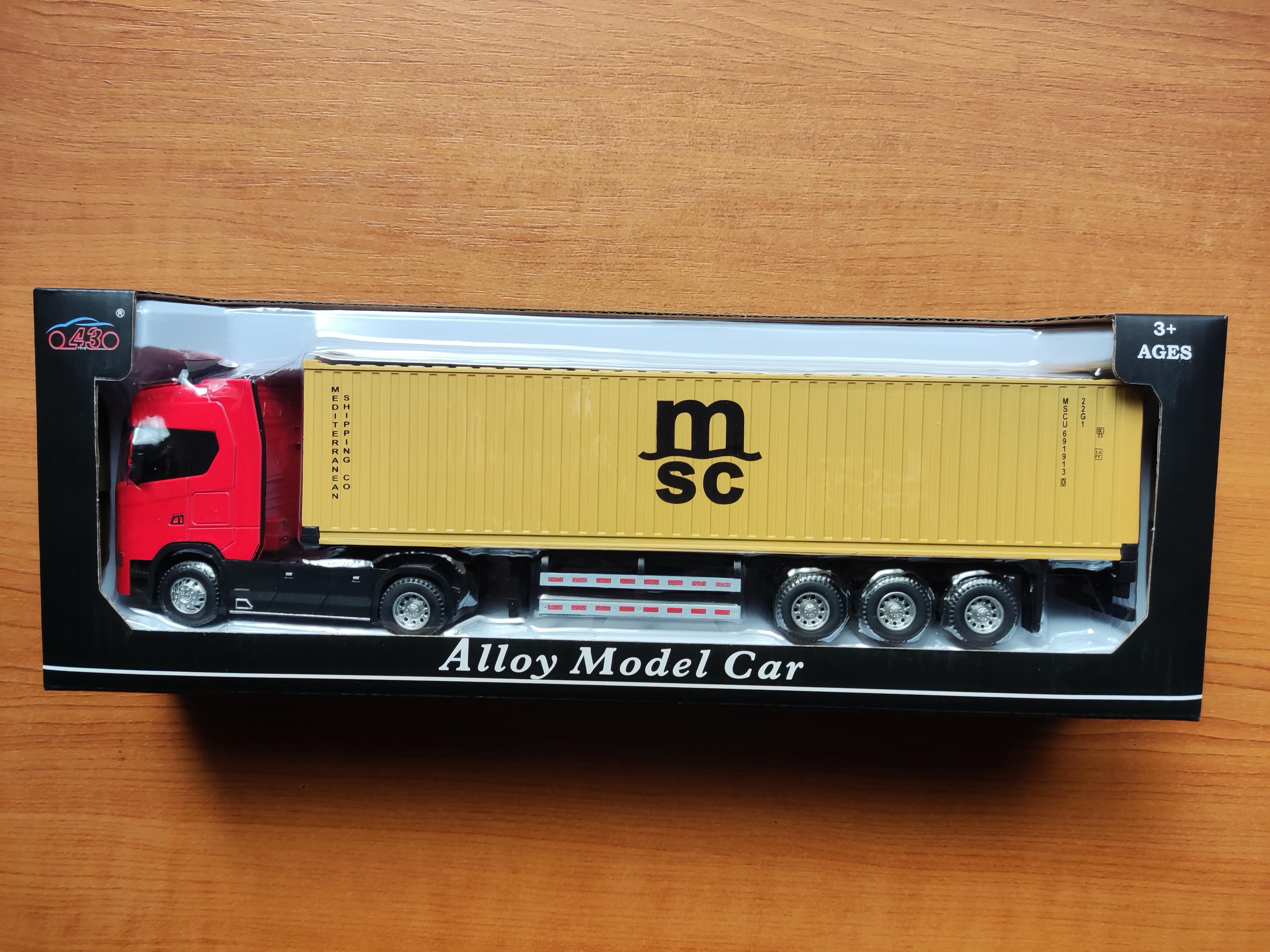 Машинка металлическая контейнеровоз SCANIA (29747375) - фото 20 Машинка металлическая контейнеровоз SCANIA (29747375) - фото 20