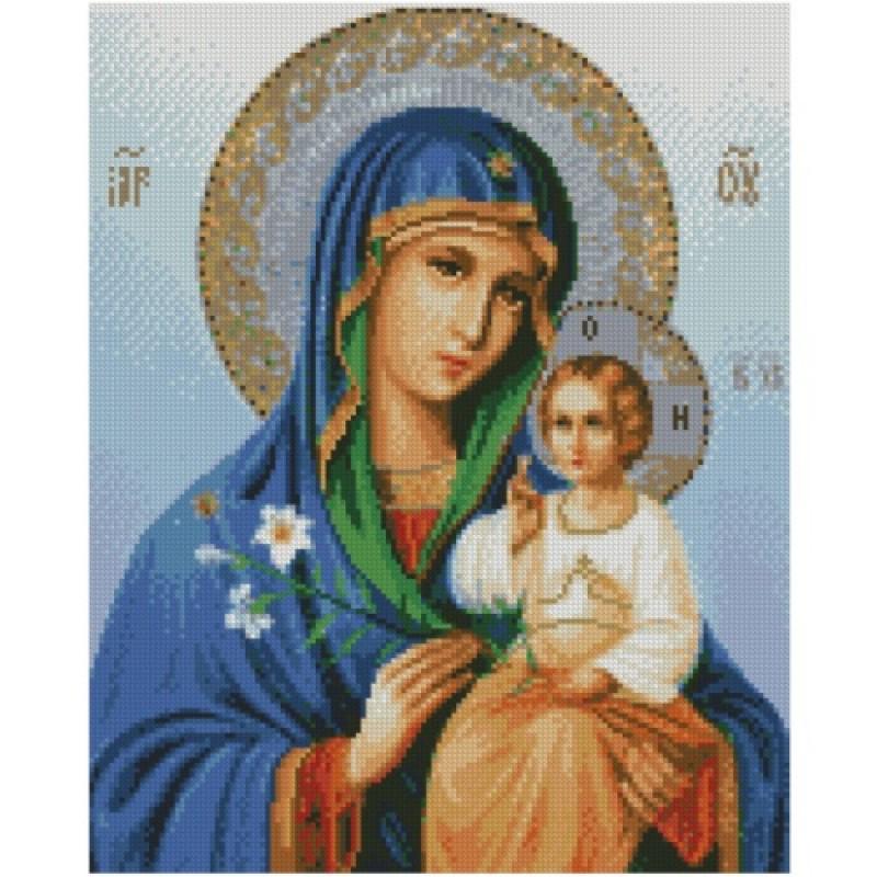 Алмазная мозаика FA40051 Икона Матери Божьей 40x50 см
