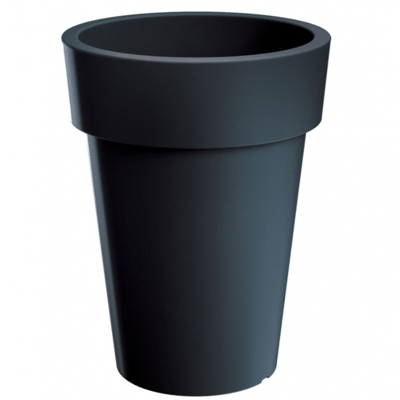 Горшок для цветов Prosperplast Lofly высокий Н-52 см Антрацит (70708-433)