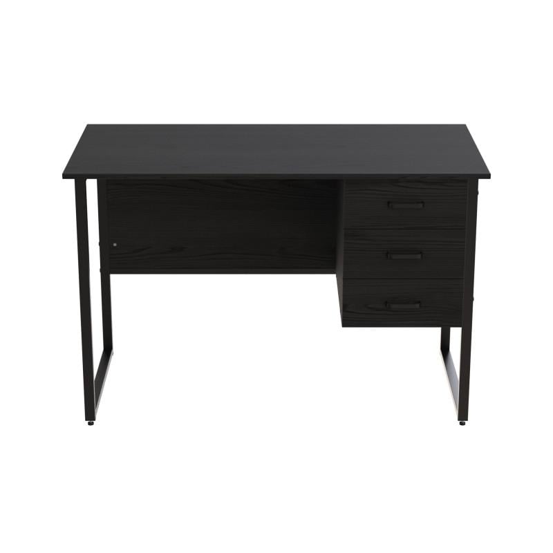 Компьютерный стол Ferrum-decor Harry металл/ДСП 16 мм Черный/Сосна Кембра (FRD-103555)