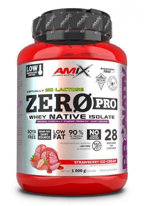 Протеин AMIX ZeroPro Protein 1000 g 28 servings Strawberry Ice-Cream