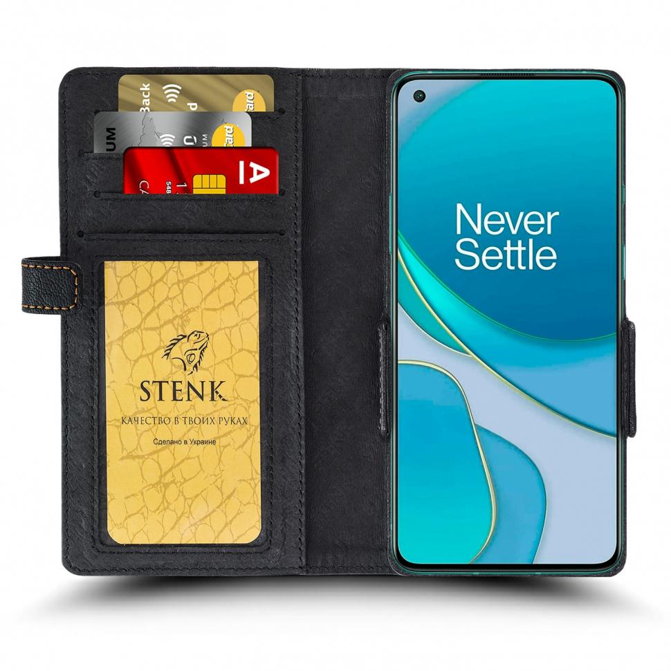 Чохол книжка Stenk Wallet для OnePlus 8T Чорний (68887) Чохол книжка Stenk Wallet для OnePlus 8T Чорний (68887)