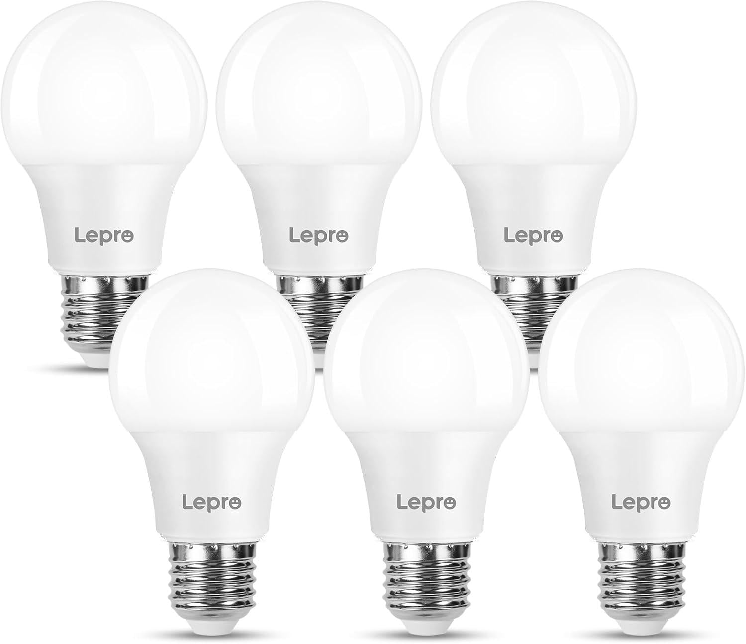 Набор ламп LED Lepro E27 A60 8,5W 806Lm 2700K 6 шт. Теплый свет (8/676)