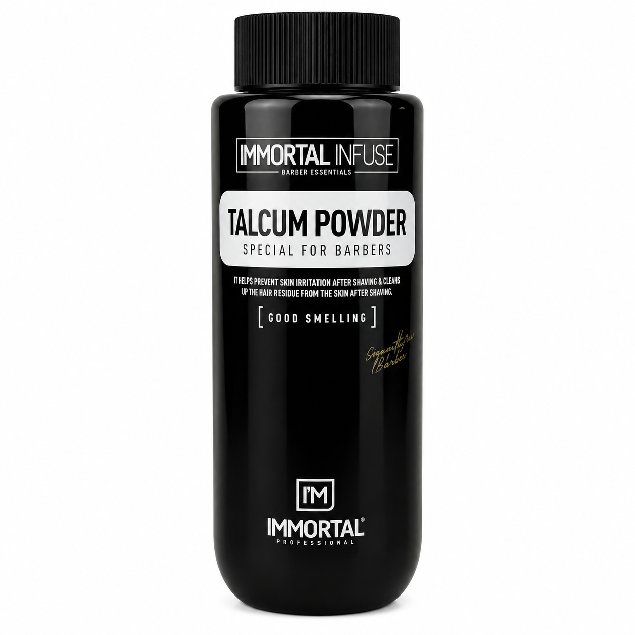 Тальк-пудра для барберів Immortal Infuse Talcum Powder 180 г (INF-88)
