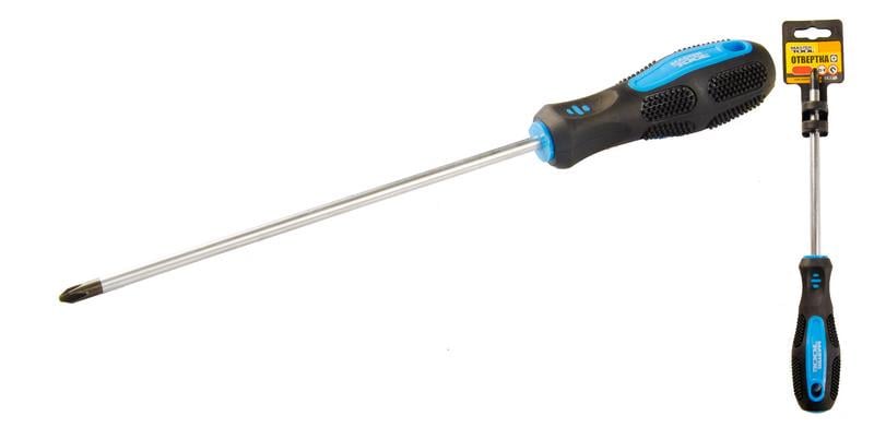 Викрутка хрестова Mastertool РН2х200 мм (48-5220) Викрутка хрестова Mastertool РН2х200 мм (48-5220)