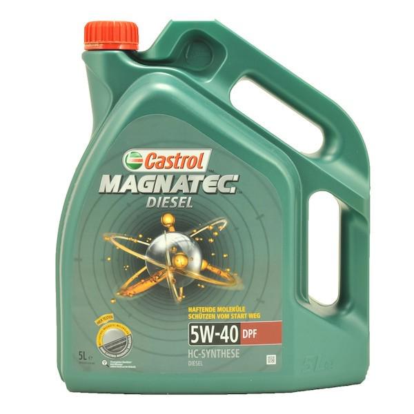 Моторное масло Castrol Magnatec 5W40 DPF 5 л (38300547) - фото 1