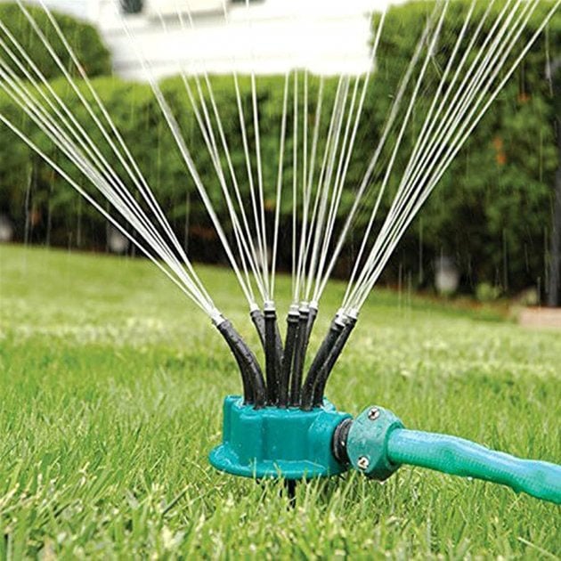 Ороситель спринклерный 360 Multifunctional Water Sprinklers распылитель для газона (tf4329) - фото 8