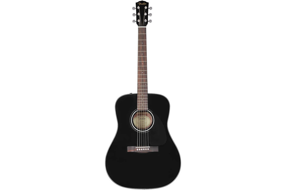 Акустическая гитара FENDER CD-60 V3 WN Black