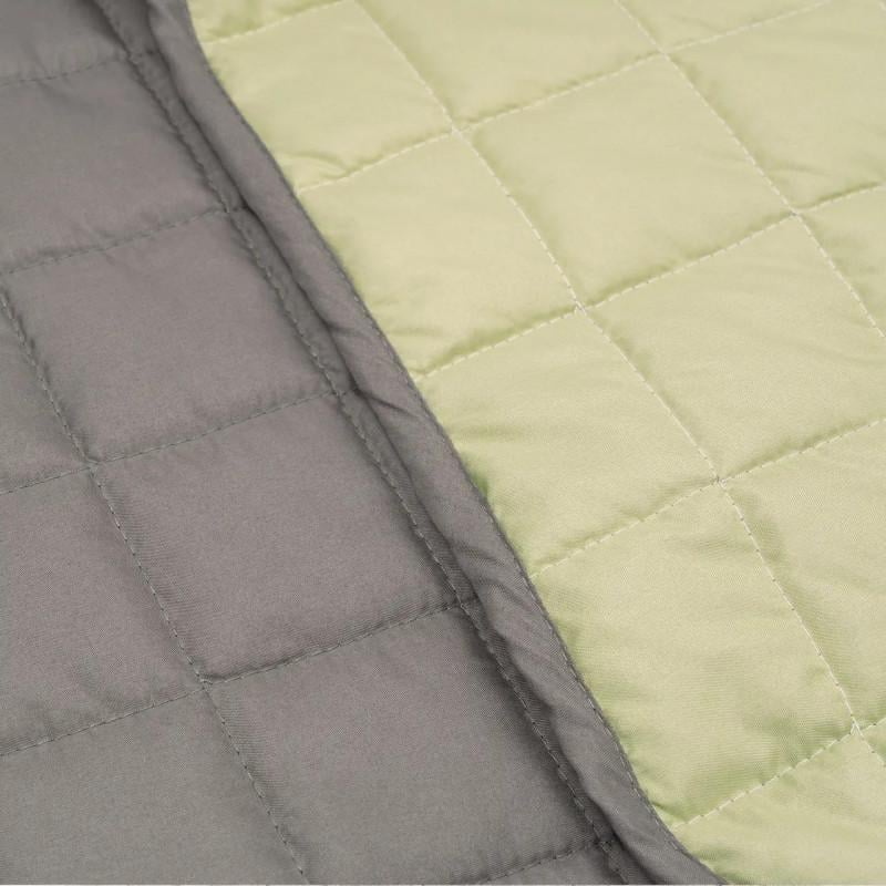 Одеяло Viluta Дуэт облегченное 140x205 см полуторное Оливковое (26433865) - фото 3 Одеяло Viluta Дуэт облегченное 140x205 см полуторное Оливковое (26433865) - фото 3