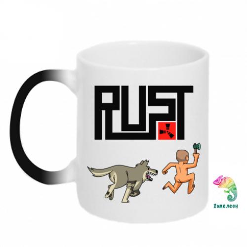 Чашка керамическая хамелеон Rust Art 320 мл Черно-белый (526868-17-49680) - фото 4 Чашка керамическая хамелеон Rust Art 320 мл Черно-белый (526868-17-49680) - фото 4