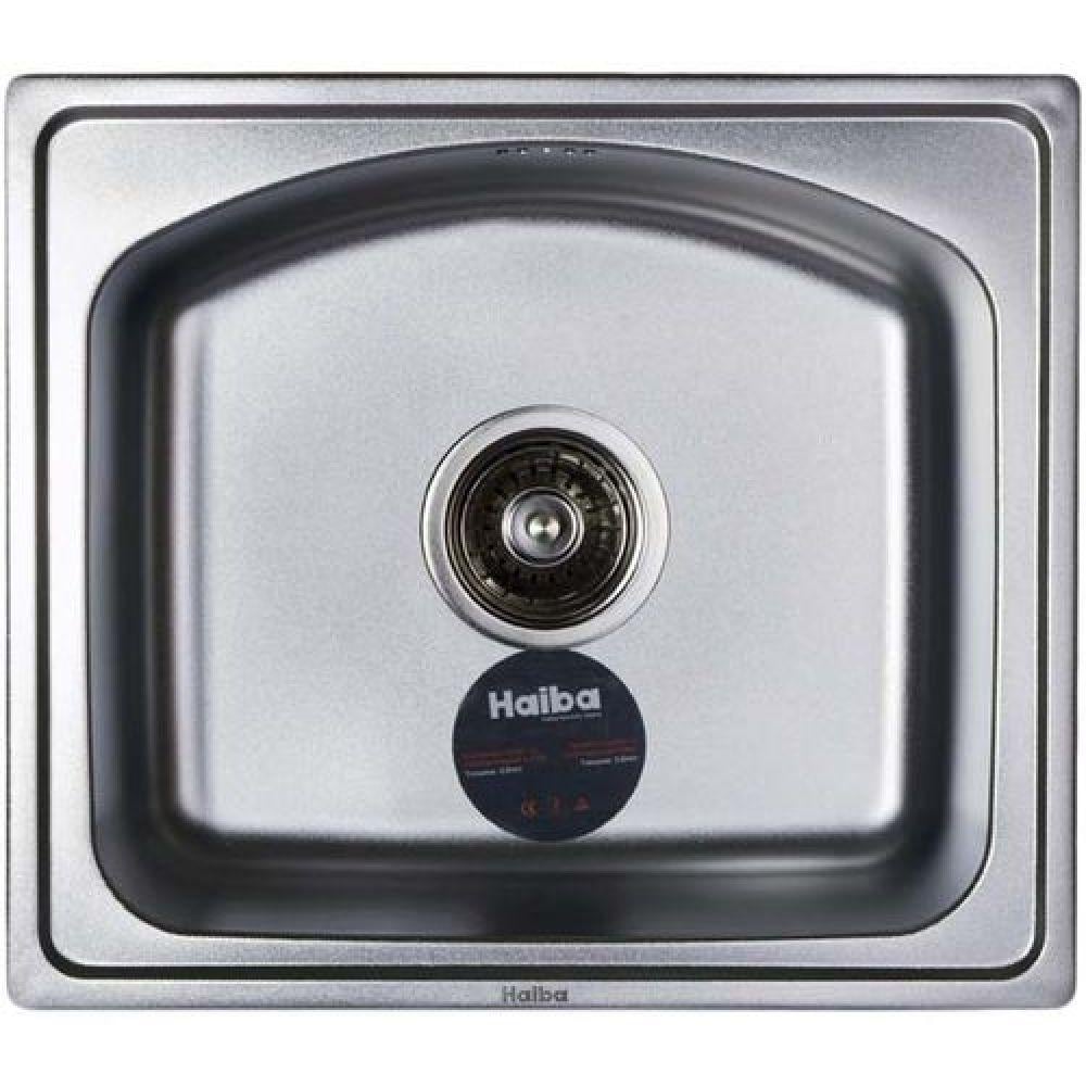 Мойка для кухни Haiba 48x42 Satin (608) Мойка для кухни Haiba 48x42 Satin (608)