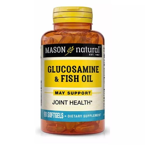 Комплекс для суставов Mason Natural Glucosamine/Fish Oil 90 капс. (000021113)