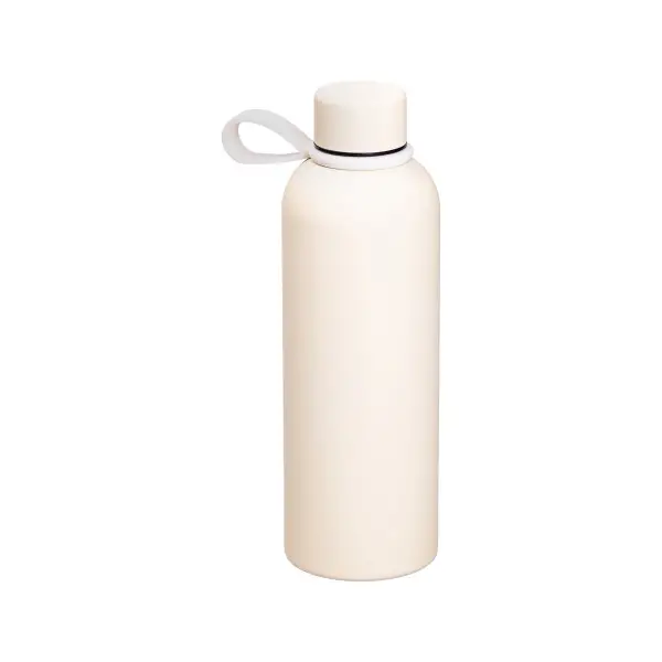 Термобутылка для напитков YIWU из нержавеющей стали 500 мл Бежевый (147-107-HP-14-53BE)
