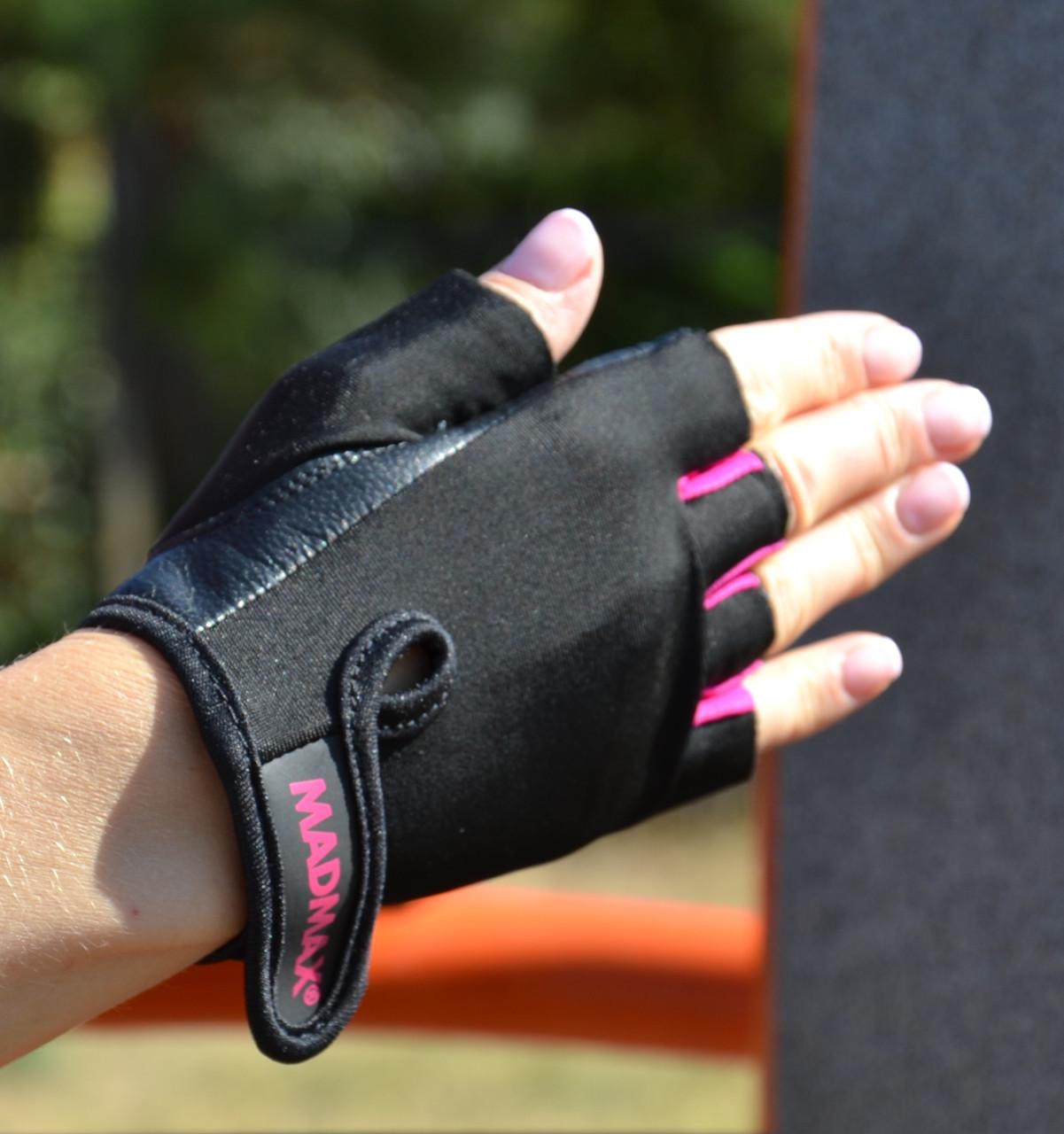 Перчатки для фитнеса MadMax MFG-251 Rainbow S Pink (A-012637) - фото 5 Перчатки для фитнеса MadMax MFG-251 Rainbow S Pink (A-012637) - фото 5
