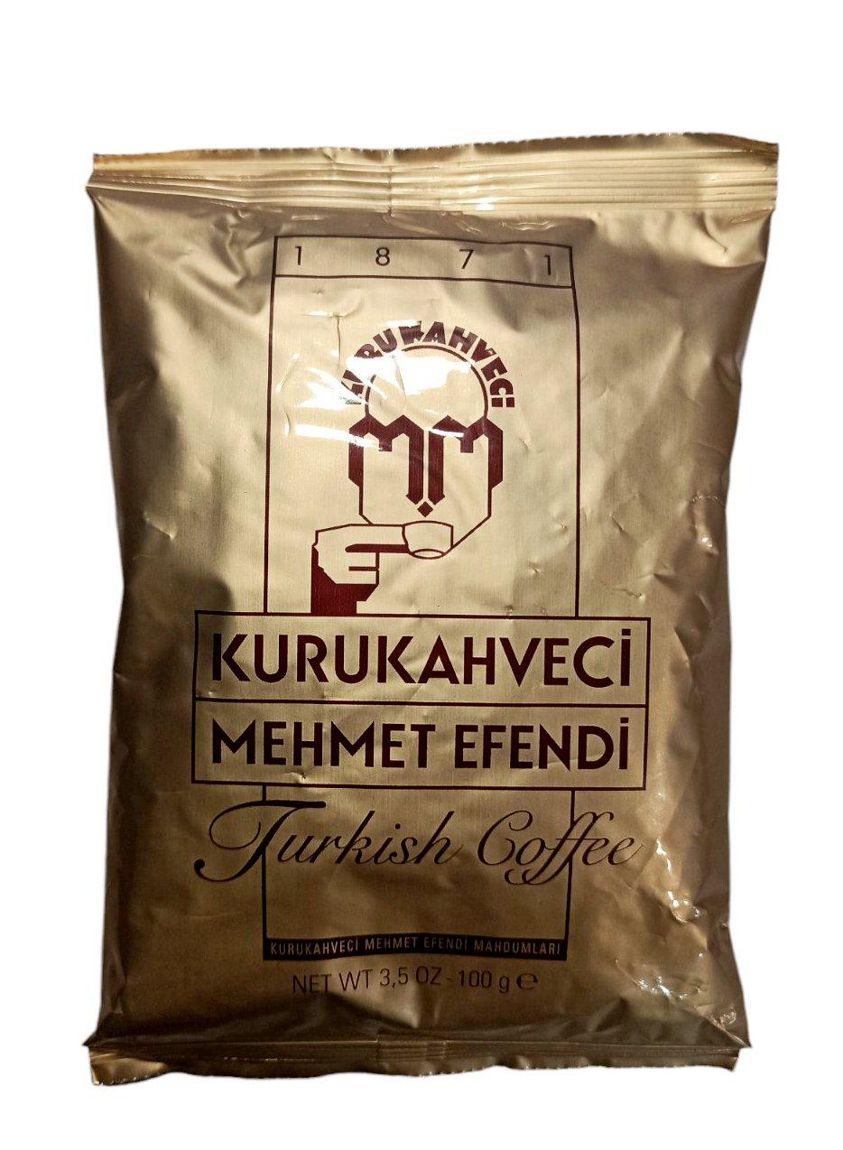 Кофе Kurukahveci Mehmet Efendi Турецкий 100% Арабика 100 г (59569)