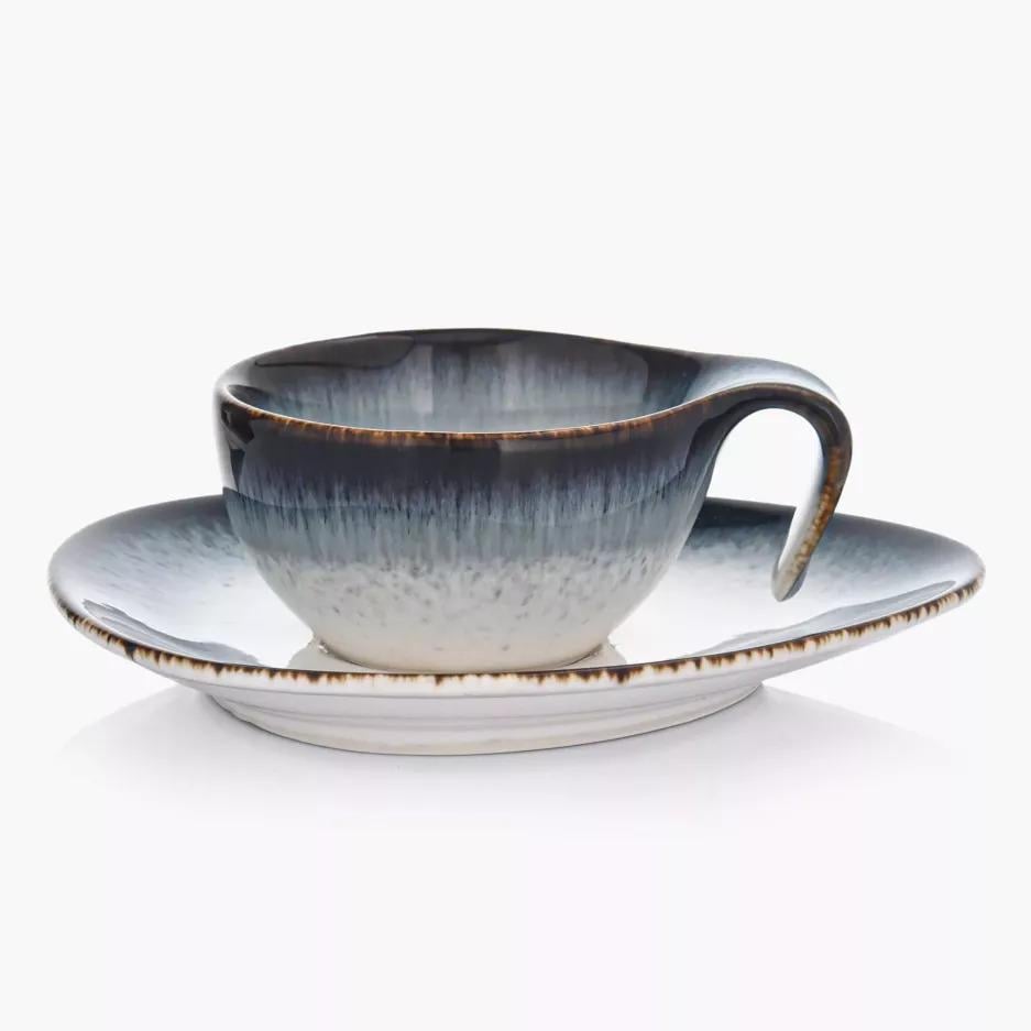 Чашка с блюдцем DUKA TIME DIM 60 мл Цветной (2220791) - фото 1