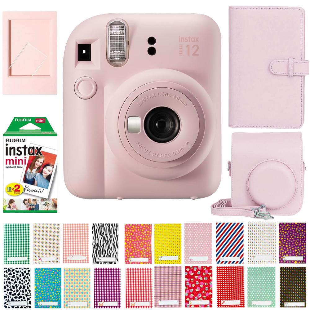 Камера моментальной печати Fujifilm Instax Mini 12 + чехол/фотопленка 20 шт./альбом на 108 фотографий/наклейки 30 шт./фоторамка Rose (12052973) Камера моментальной печати Fujifilm Instax Mini 12 + чехол/фотопленка 20 шт./альбом на 108 фотографий/наклейки 30 шт./фоторамка Rose (12052973)