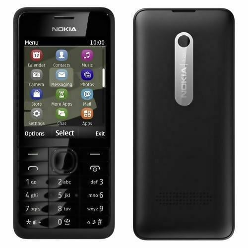 Мобільний телефон Nokia 301 2,4" 3,2 Мп 1200 мАч Black - фото 2