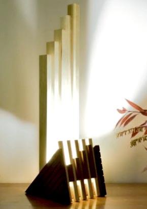 Світильник настільний з дерева Гретна Бланже/Венге (НСС-00690112)