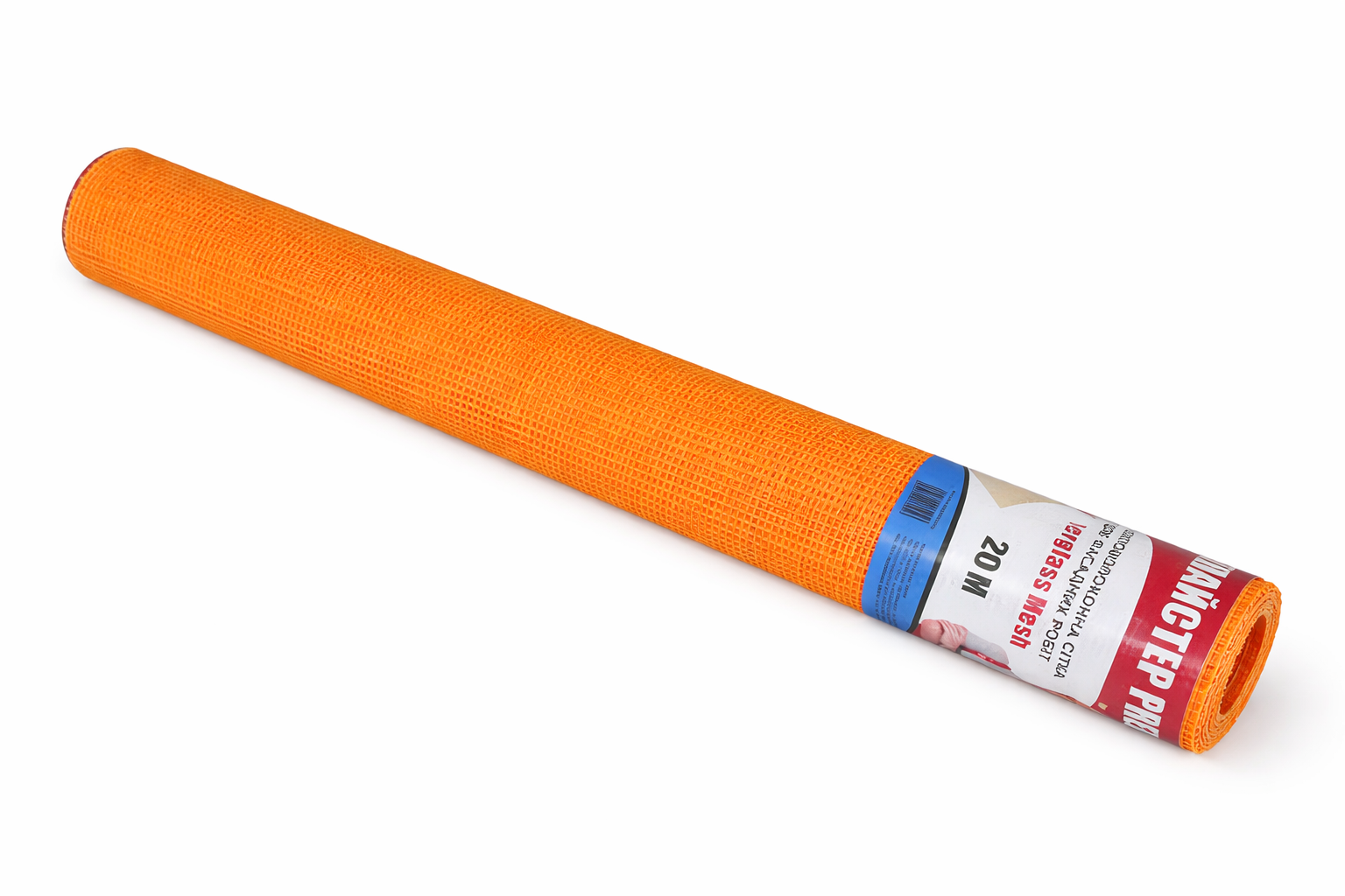 Сетка фасадная штукатурная Майстер PREMIUM M160 20 м Оранжевый (32306484)