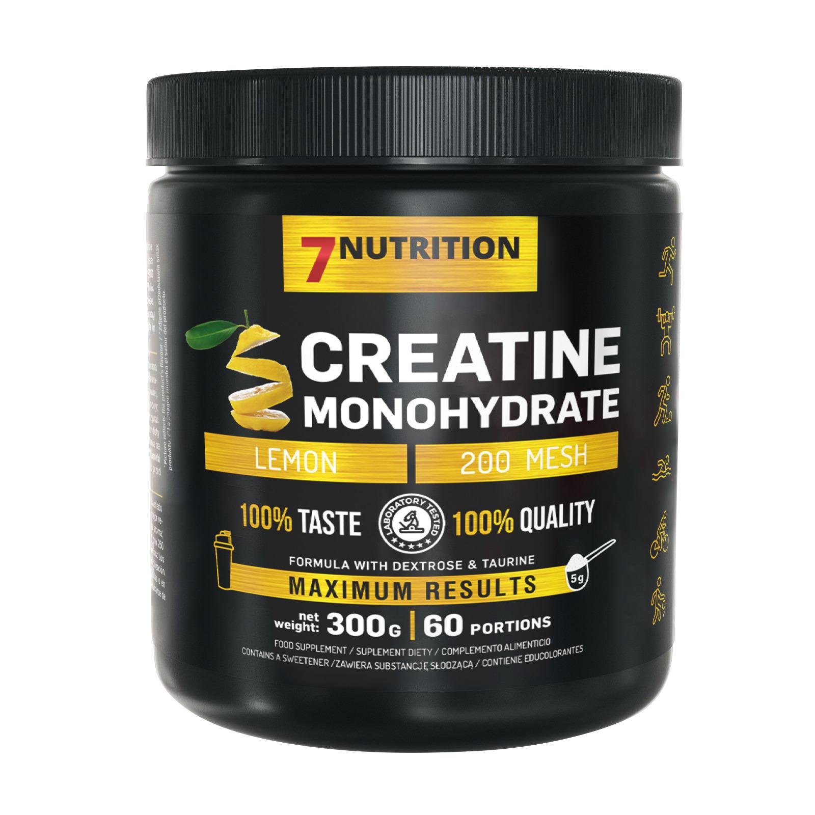 Креатин 7 Nutrition Creatine Monohydrate Lemon Lime 300 г