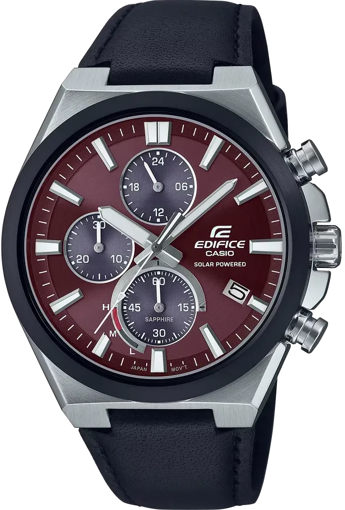 Наручные часы мужские Casio Edifice EFS-S630BL-5AVUEF Casio Collection на солнечной батарее с сапфировым стеклом и водозащитой 100 м