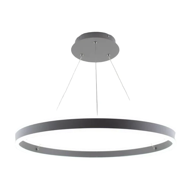 Люстра умная LED 96 Вт Серый/Белый
