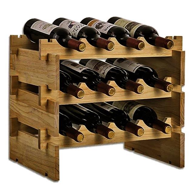 Полка для вина настольная Воланет 12 Сиена (Впс-120205)