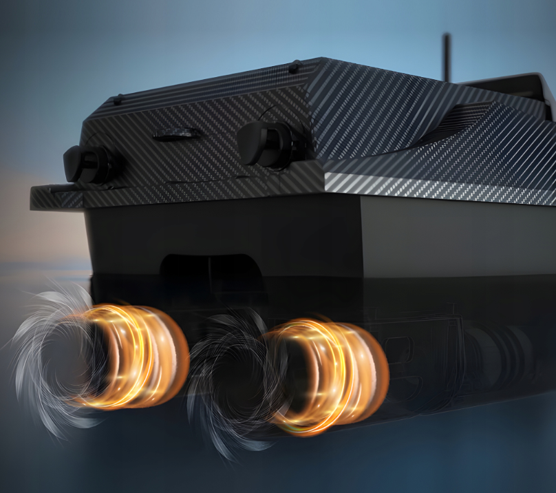 Човник для риболовлі Flytec V 80 з GPS ехолотом та круїз-контролем до 3 кг підгодовування до 800 м (2699399185) - фото 3