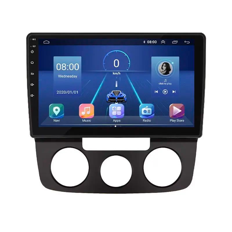 Автомагнитола штатная Lesko для Volkswagen Golf V Manual AC 2003-2008 4/64 Гб 4G Wi-Fi GPS Top 10" (32467907)