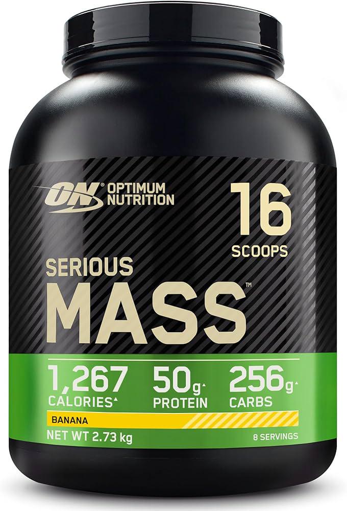 Гейнер Optimum Nutrition Serious Mass Banana 2727 г
