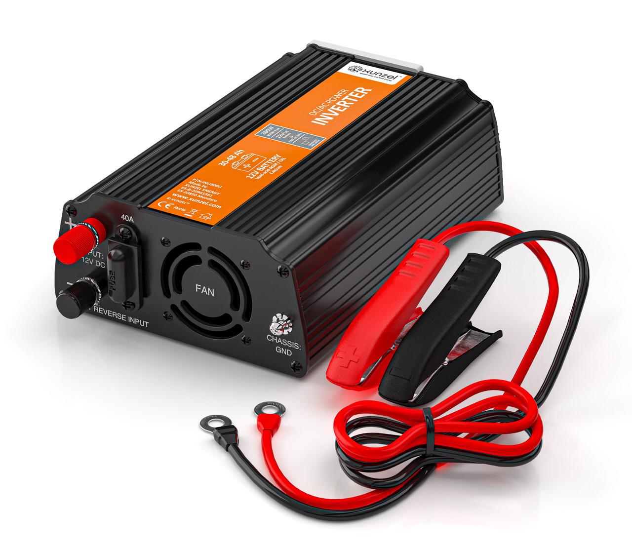 Інвертор Xunzel MJ 300W 12V (MJ-XUNZEL-300W-12V) - фото 2