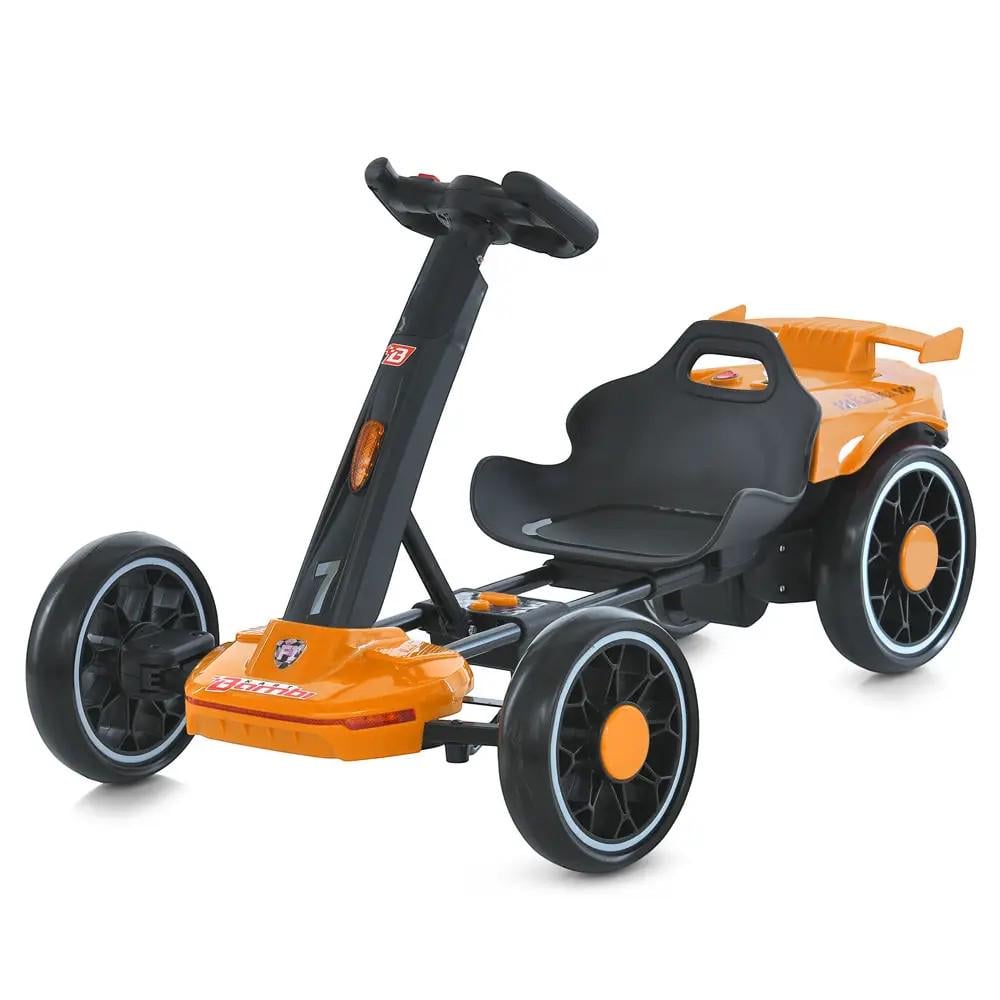 Карт детский электрический Bambi Kart M 6145 A EBR-7 с пультом управления Оранжевый Карт детский электрический Bambi Kart M 6145 A EBR-7 с пультом управления Оранжевый