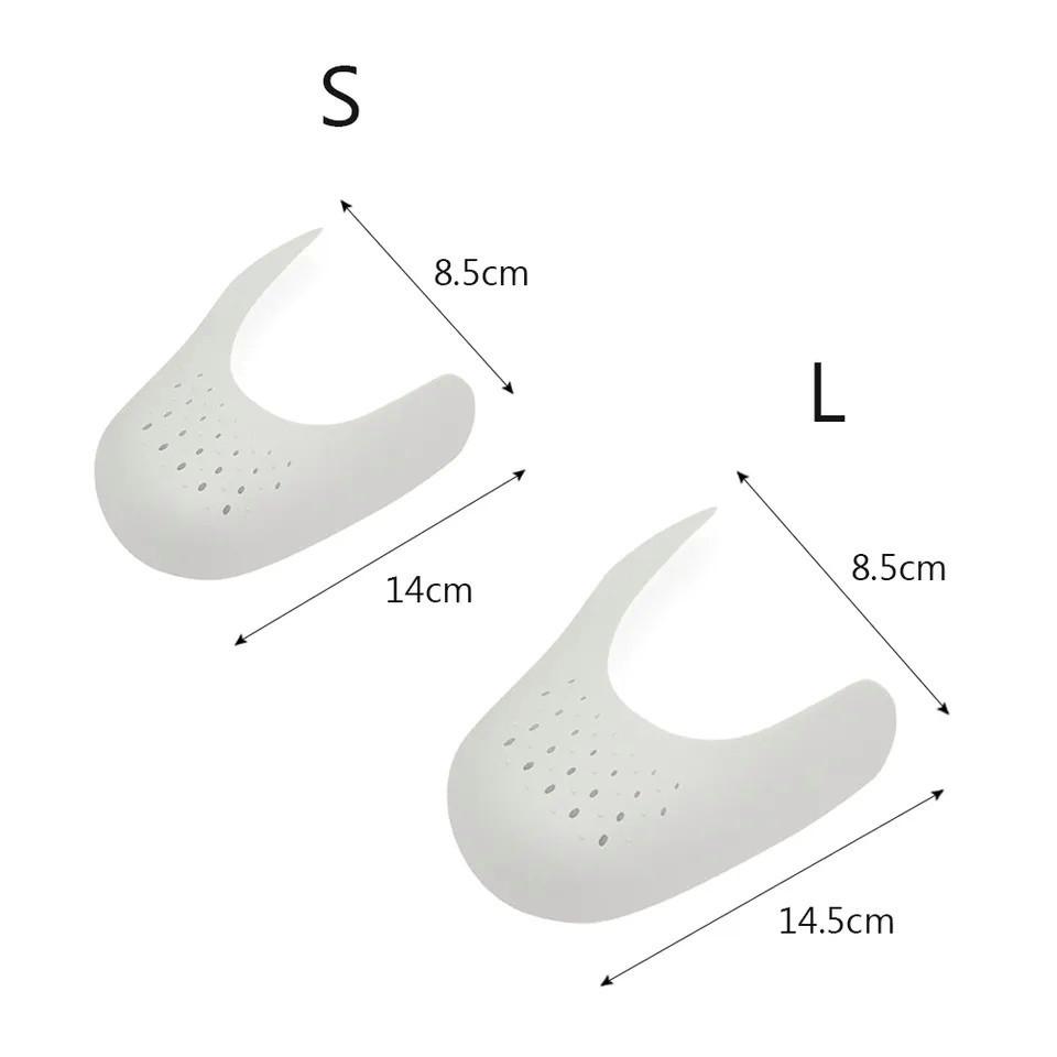 Вставки защитные от заломов для обуви S р. 32-39 Белый - фото 8